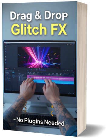 40+ Cinematic Glitch Transitions Pack for Adobe Premiere Pro – 4K Drag & Drop FX Templates with Sound