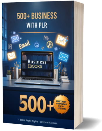 500+ Premium Business eBooks with PLR + FREE Business Email Templates